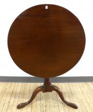 MAHOGANY TILT-TOP TABLE