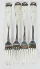 SET BATEMAN SILVER FORKS