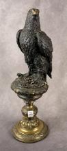 "FALCON" BRONZE SCULPTURE