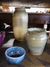 SEVEN PIECES OF MCM ART POTTERY
