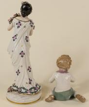 ITALIAN AND HUNGARIAN FIGURINES