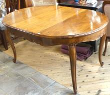 ANTIQUE FRENCH WALNUT DINING TABLE