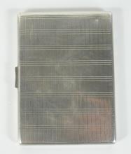 HEAVY STERLING CIGARETTE CASE