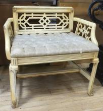 CHINESE CHIPPENDALE BENCH