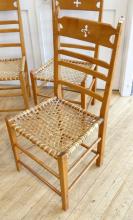 SET OF "SHAKER STYLE" DINING CHAIRS