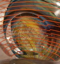 THREE SIGNED ART GLASS PAPERWEIGHTS