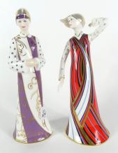 2 ROYAL CROWN DERBY FIGURINES