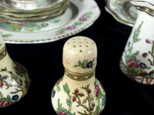 COALPORT INDIAN TREE, PARAGON CUPS & SAUCERS