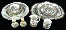 COALPORT INDIAN TREE, PARAGON CUPS & SAUCERS