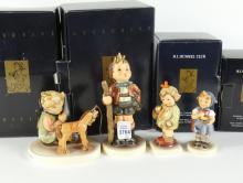 4 HUMMEL CLUB FIGURINES