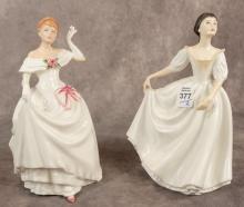 TWO ROYAL DOULTON FIGURINES