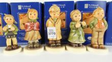 5 HUMMEL CLUB FIGURINES