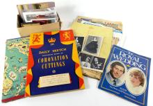 VINTAGE EPHEMERA INCLUDING BRITISH ROYALTY