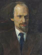 DOUBLE-SIDED PORTRAIT OIL