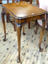 ANTIQUE WALNUT LAMP TABLE