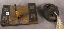 TWO ANTIQUE LOCKS