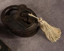 TWO ANTIQUE LOCKS