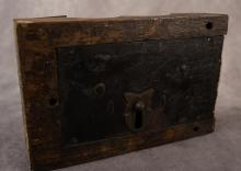 TWO ANTIQUE LOCKS