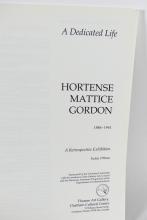 HORTENSE GORDON EXHIBITION CATALOGUE