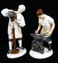 2 ROYAL DOULTON FIGURINES