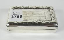 GEORGIAN SILVER SNUFF BOX