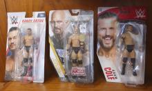 FIVE WWE WRESTLING FIGURES