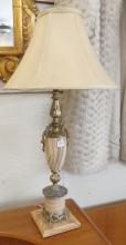 ALABASTER TABLE LAMP