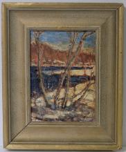 CANADIAN SCHOOL OIL PAINTING