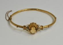 ANTIQUE GOLD BANGLE