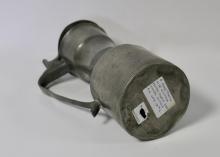 RARE PEWTER TAPPIT HEN