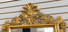 ITALIAN GILTWOOD WALL MIRROR