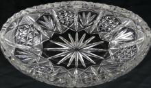 BOHEMIAN CRYSTAL CENTREPIECE