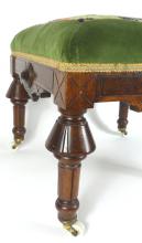 STRIKING ANTIQUE FOOTSTOOL