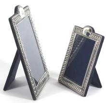 2 ENGLISH STERLING SILVER PICTURE FRAMES