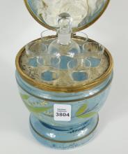 ANTIQUE GLASS DECANTER SET