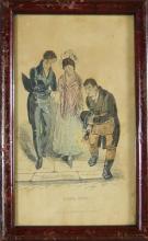 SET OF THREE RUDOLF ACKERMANN ETCHINGS