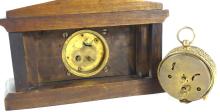 MINIATURE PANTHEON CLOCK & BOUDOIR CLOCK