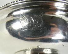 GEORGIAN SILVER WINE FUNNEL