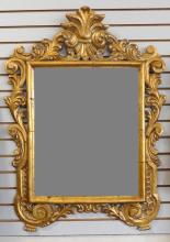 ITALIAN GILTWOOD WALL MIRROR