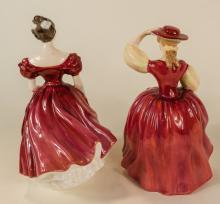 TWO ROYAL DOULTON FIGURINES