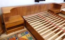 DANISH TEAK QUEEN SIZE BED