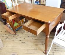 ANTIQUE MAHOGANY DESK