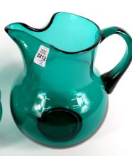 VICTORIAN VASE & PITCHER