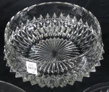 IMPRESSIVE & COMPLETE 18-PIECE FRENCH CRYSTAL SERVING SET