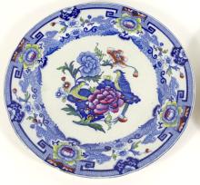 PAIR OF ANTIQUE ENGLISH PLATES
