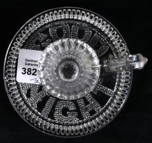RARE ANTIQUE "GOOD NIGHT" CHAMBERSTICKS