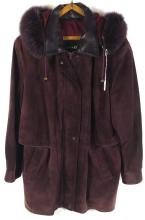 WOMEN'S GENUINE LEATHER COAT