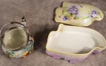 TEA CADDY AND DRESSER BOX