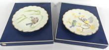 3 ROYAL WORCESTER PLATES