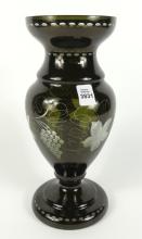 HAND-BLOWN BOHEMIAN VASE